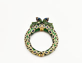 Kalinda Meenakari Pearl Jadau Bangle - The Pashm